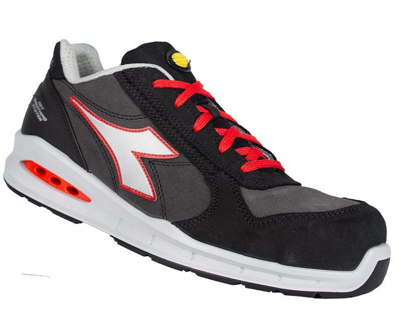 Diadora werkschoenen laag grijs 176221 S3 SRC zijkant