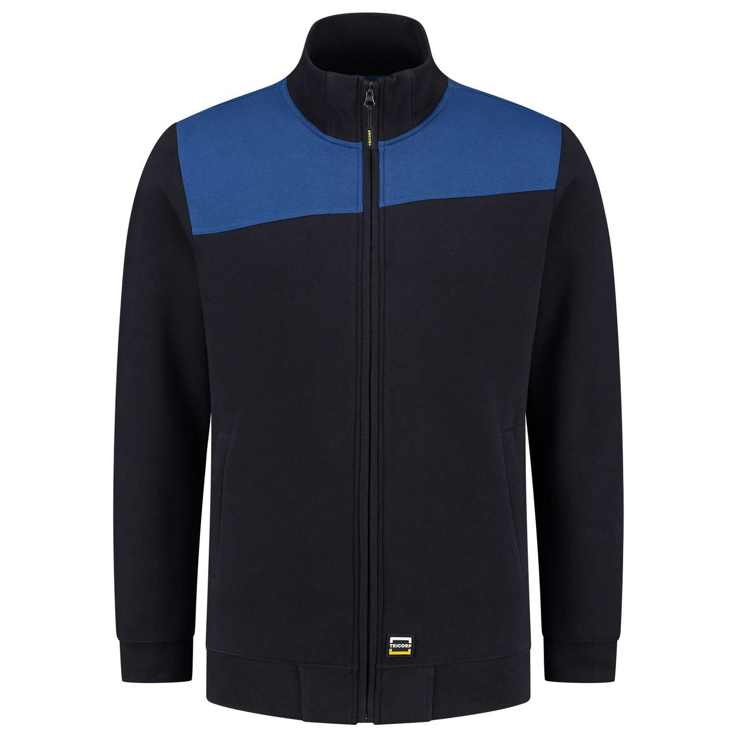Tricorp Sweatvest Bicolor Naden 302014 Navy-Kobaltblauw