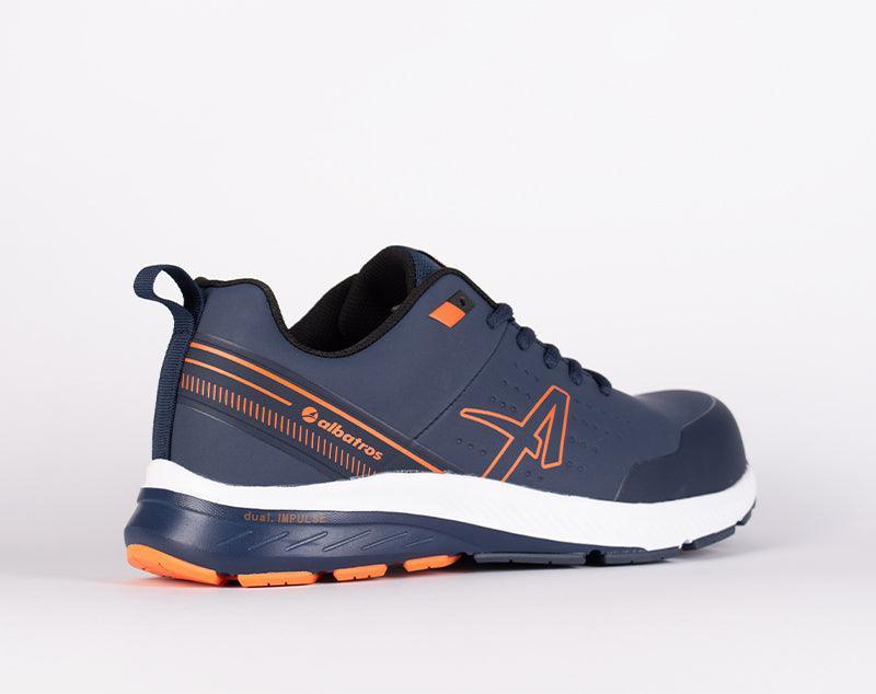 Albatros werkschoenen 64642 achter zijkant achtergrond