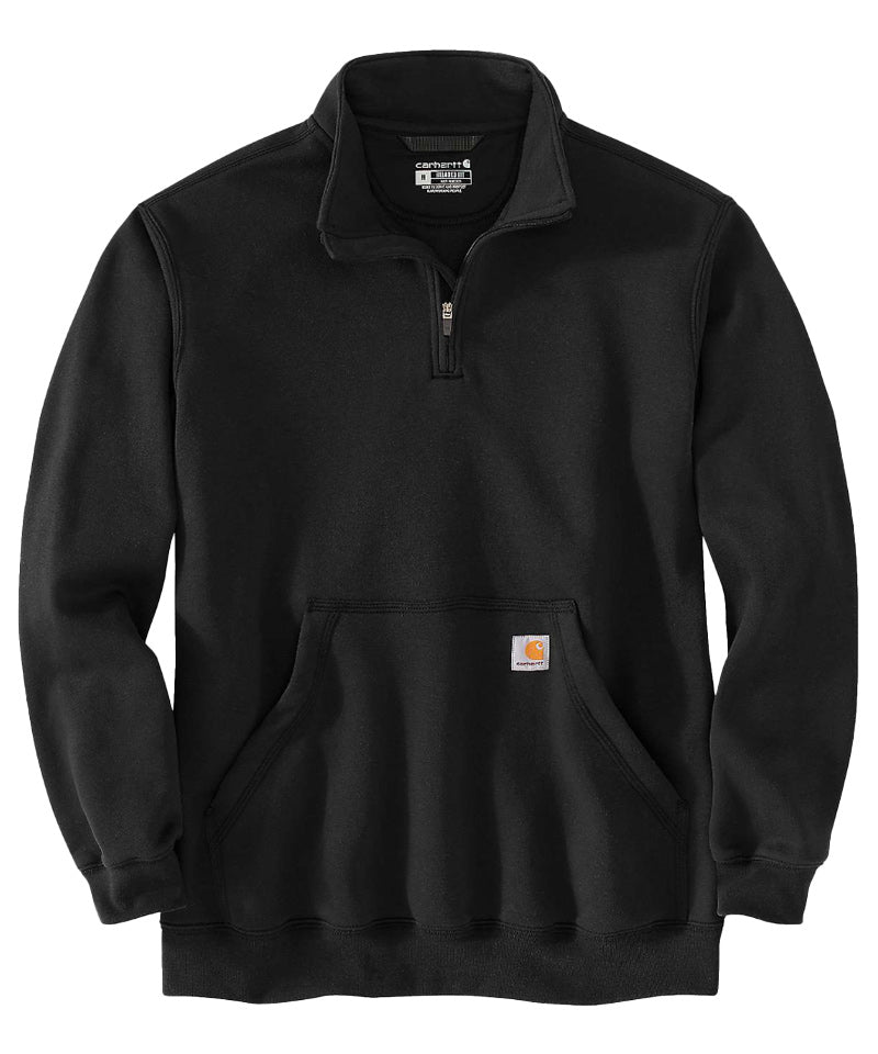 Zipneck sweater Carhartt Mock zwart