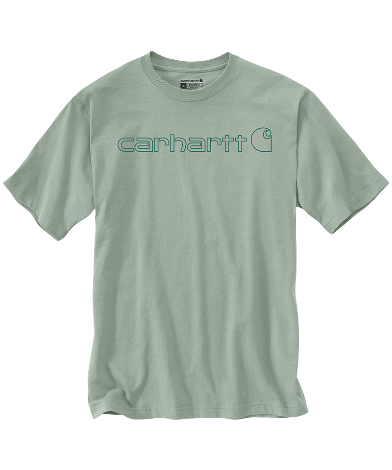 Carhartt t-shirt core relaxed fit mintgroen