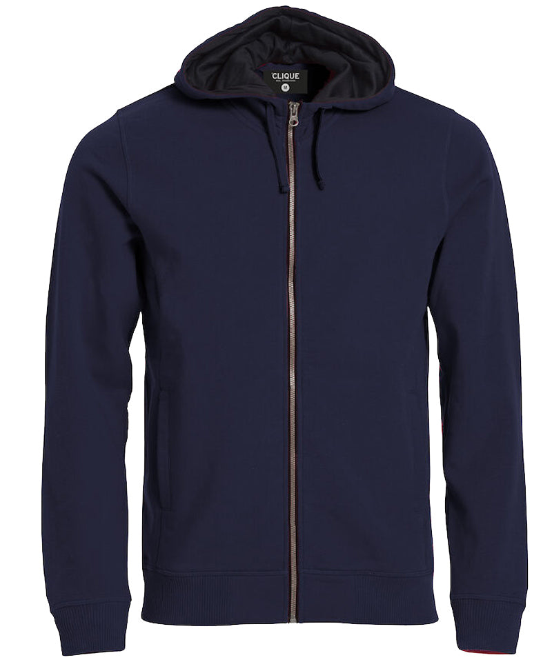 Classic hoodie Full zip navy