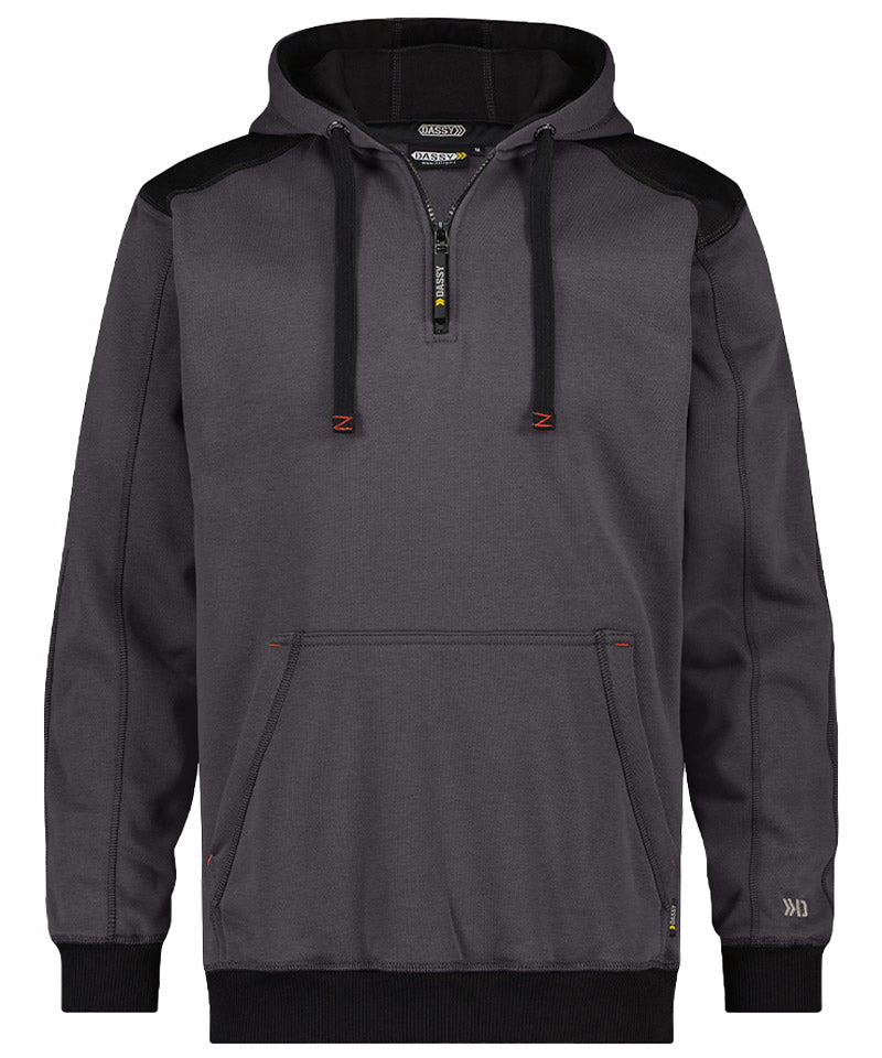 Dassy Hoodie Indy grijs voorkant