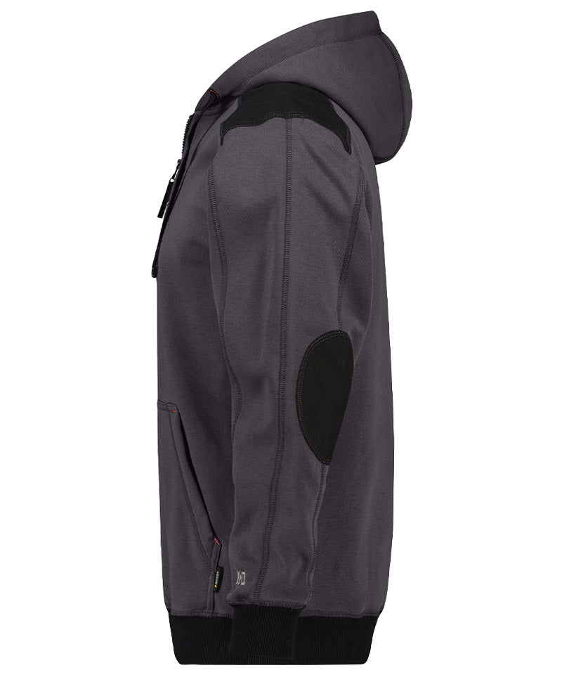Dassy Hoodie Indy grijs zijkant