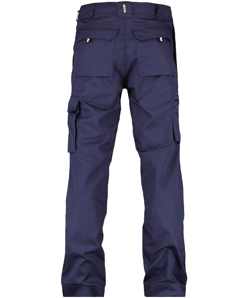 Werkbroek Dassy Liverpool navy achterkant
