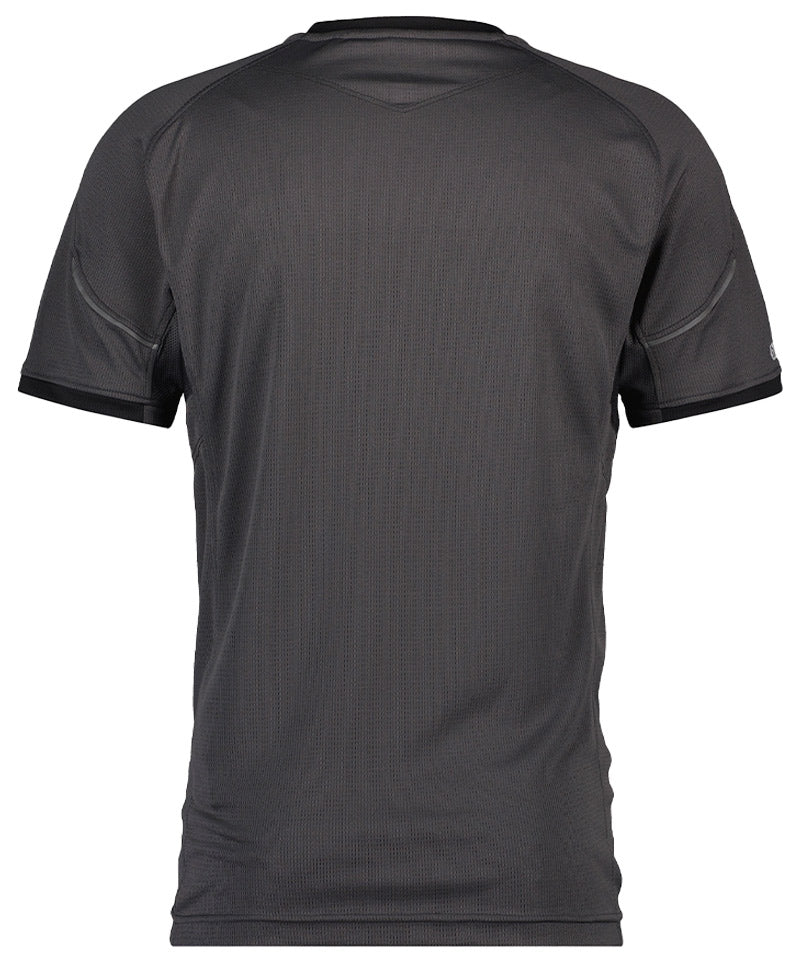T-shirt Dassy Nexus 100% polyester grijs achterkant
