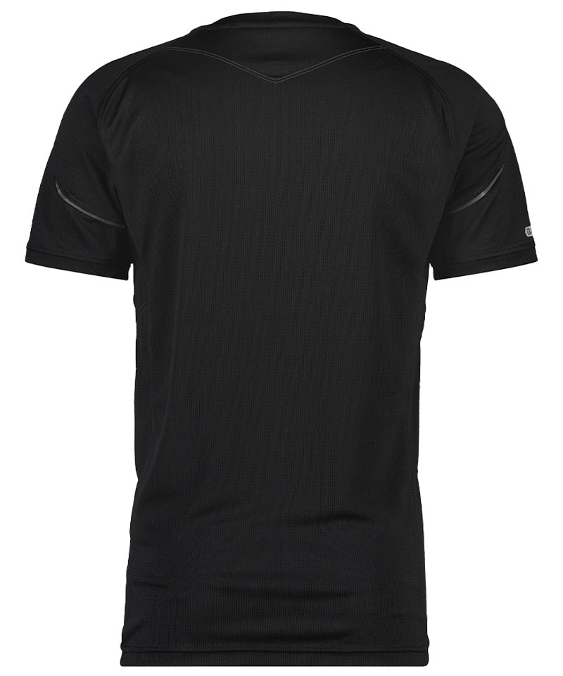 T-shirt Dassy Nexus 100% polyester zwart achterkant