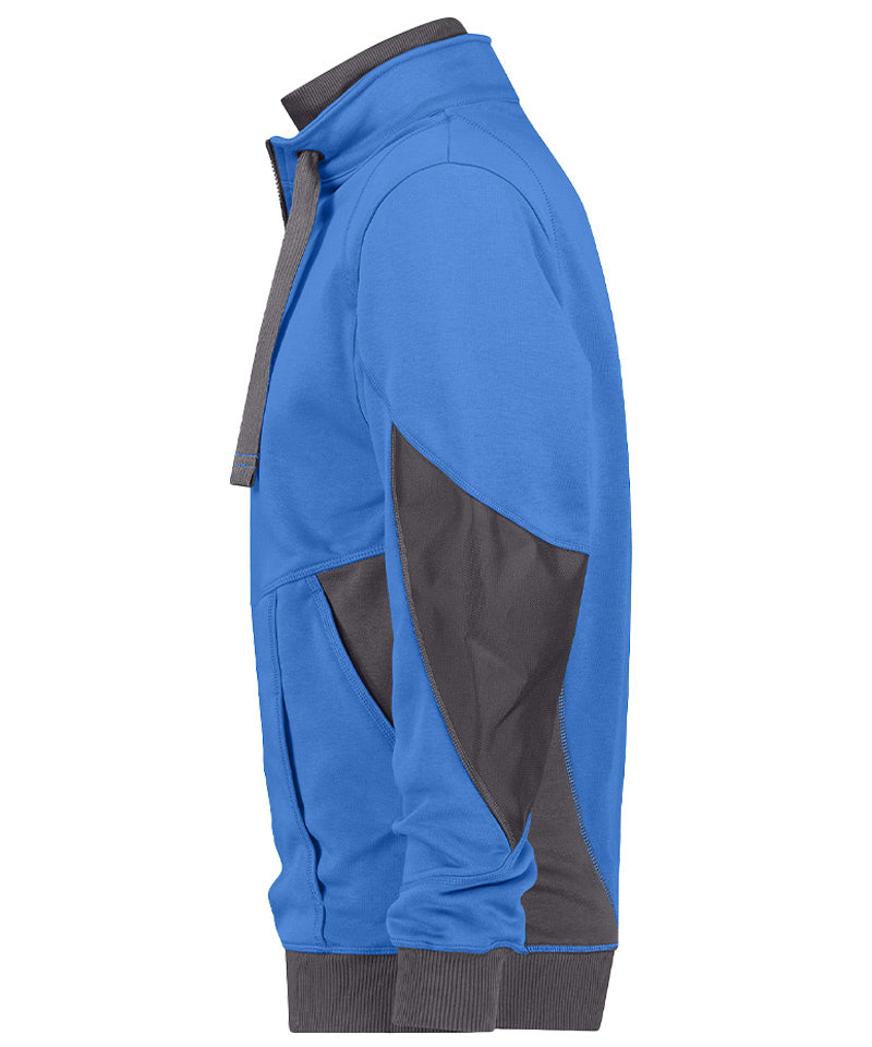 Dassy sweater Stellar blauw zijkant