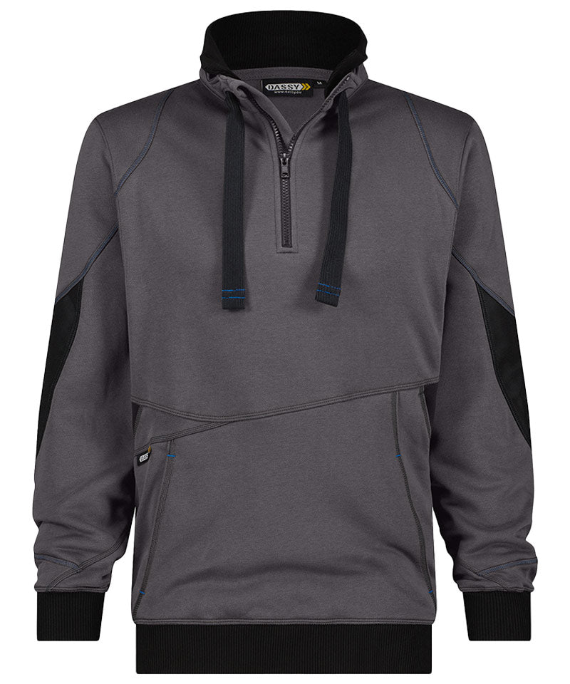 Dassy sweater Stellar grijs voorkant