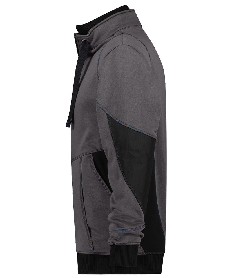 Dassy sweater Stellar grijs zijkant