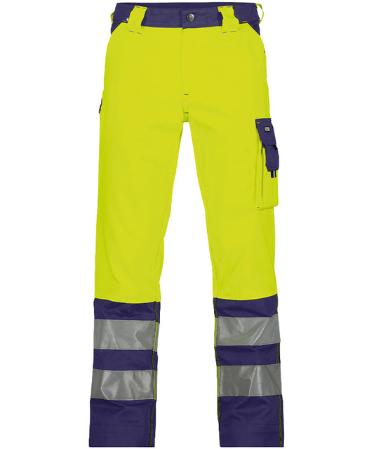 Werkbroek Dassy Lancaster geel voorkant