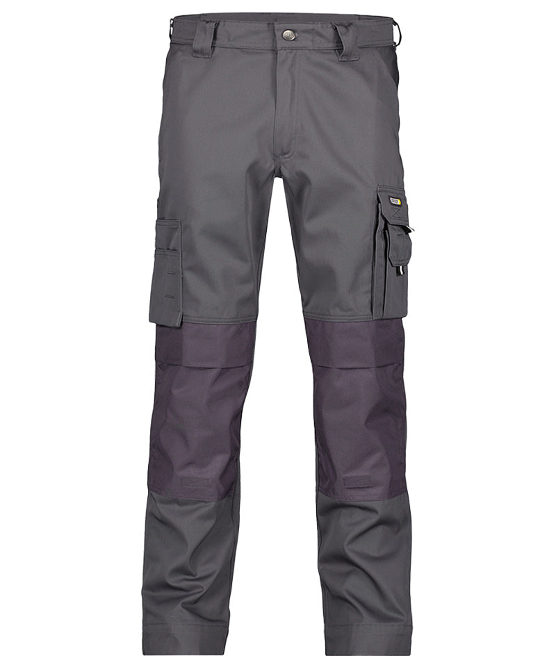 Werkbroek Dassy Miami 100% katoen grijs voorkant