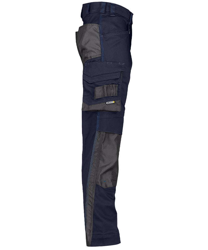 Werkbroek Dassy Nova navy zijkant