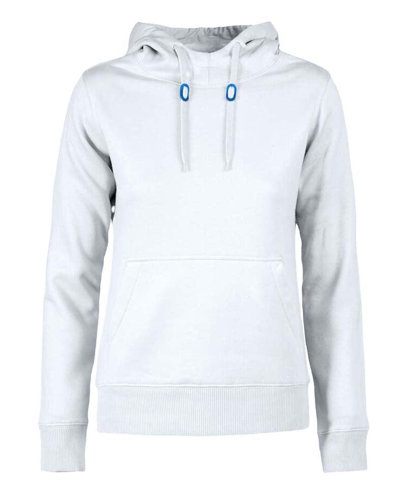 Fast pitch hoodie printer dames wit