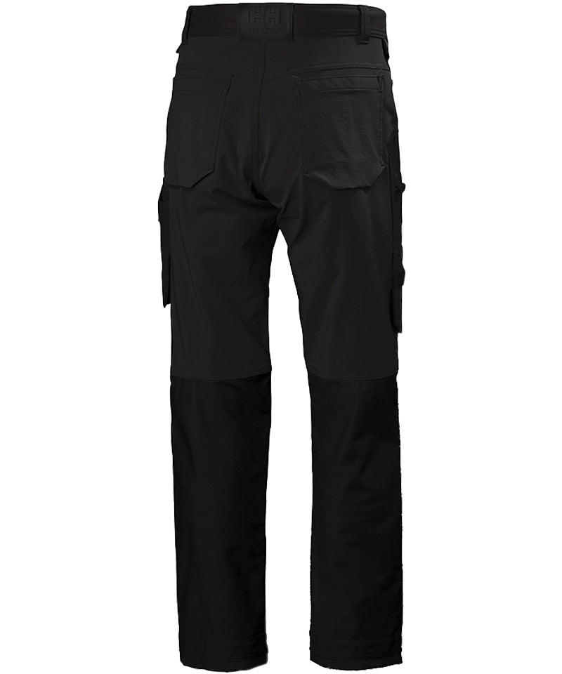 Werkbroek Oxford connect Helly Hansen zwart achterkant