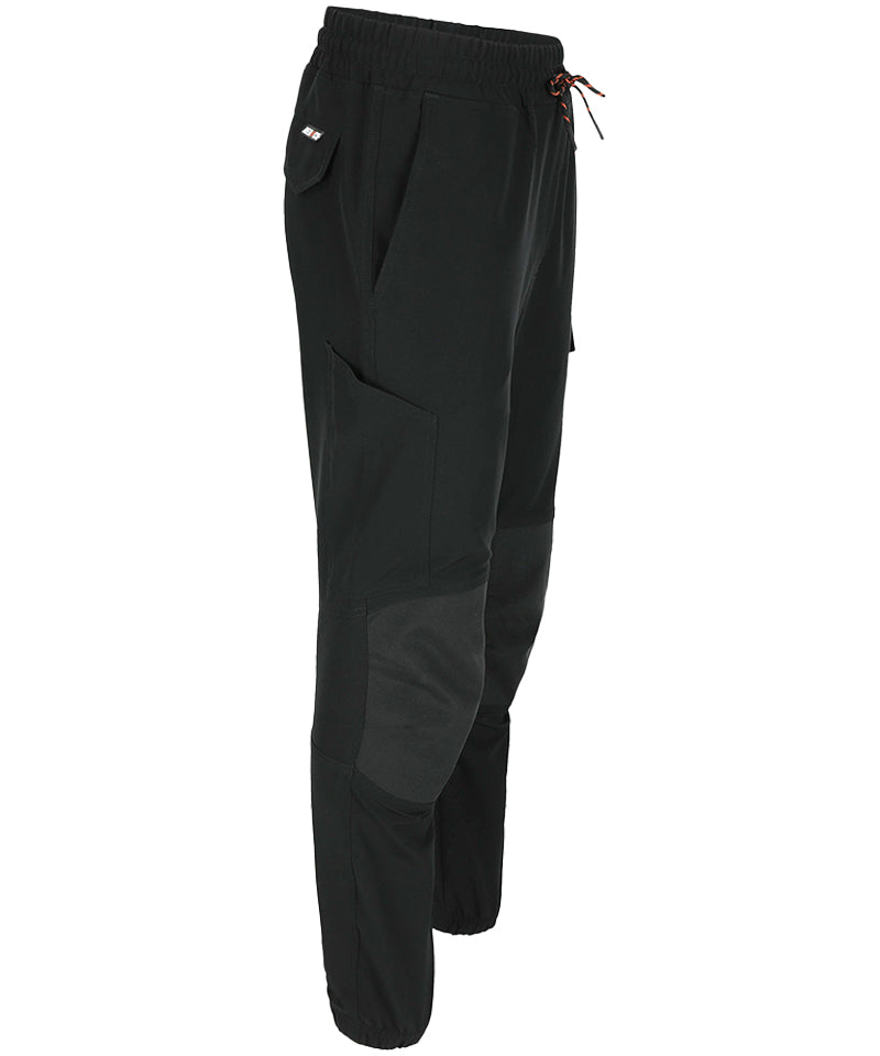 Herock Joggingwerkbroek Alon Zijkant rechts Zwart