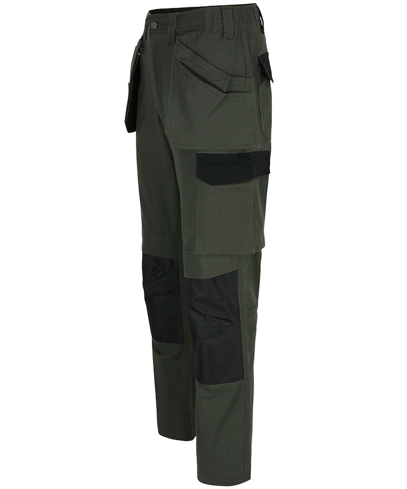 Herock werkbroek Spero Groen Zijkant