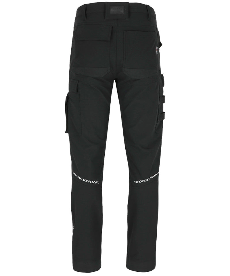 Herock werkbroek Faro zwart achterkant