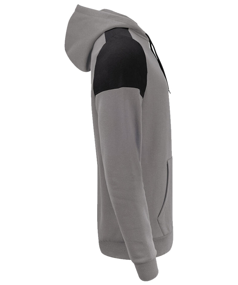 Hoodie Printer Prime Grijs-Zwart zijkant