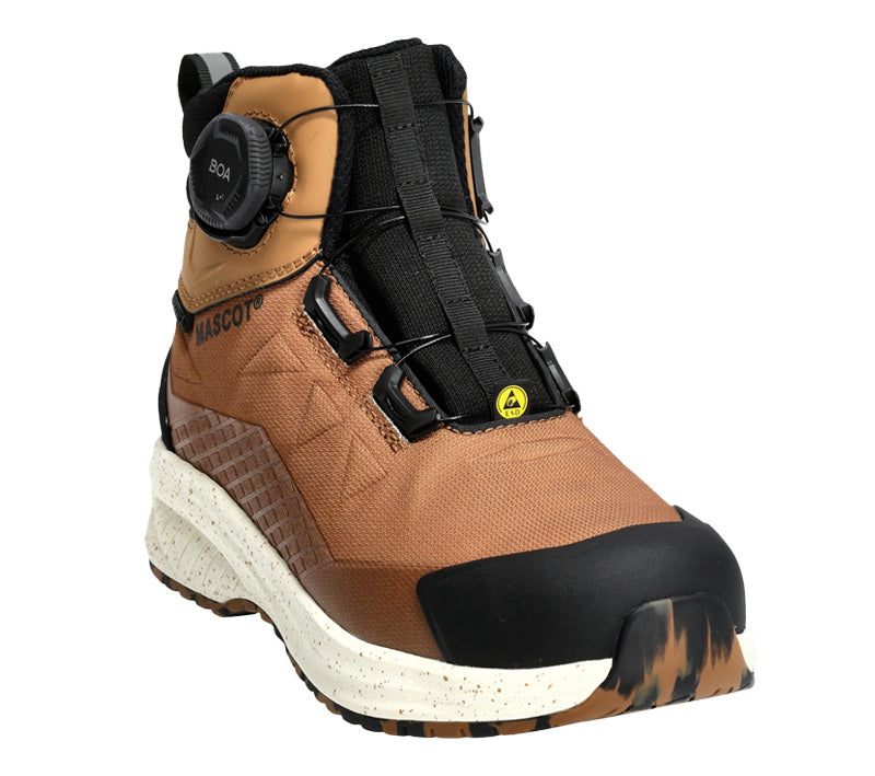 Mascot Footwear Customized S7S F1602 Bruin Vooraanzicht