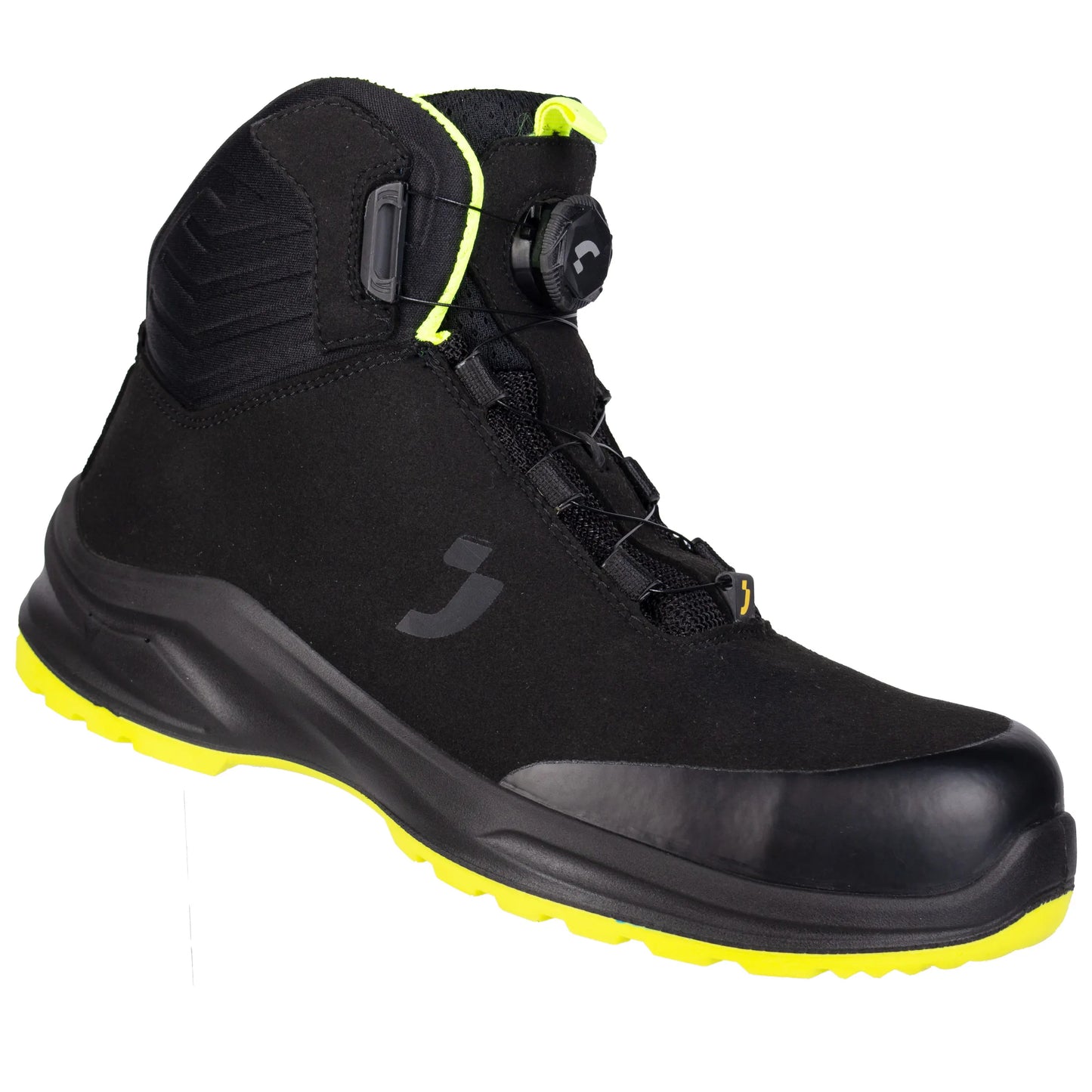 Modulo werkschoenen S3S SR hoog snelsluiting Safety Jogger zijkant