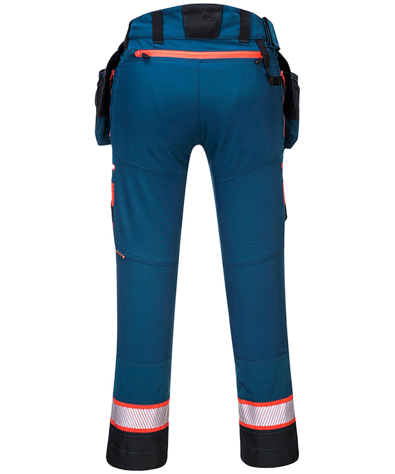 Werkbroek Portwest DX440 stretch blauw achterkant