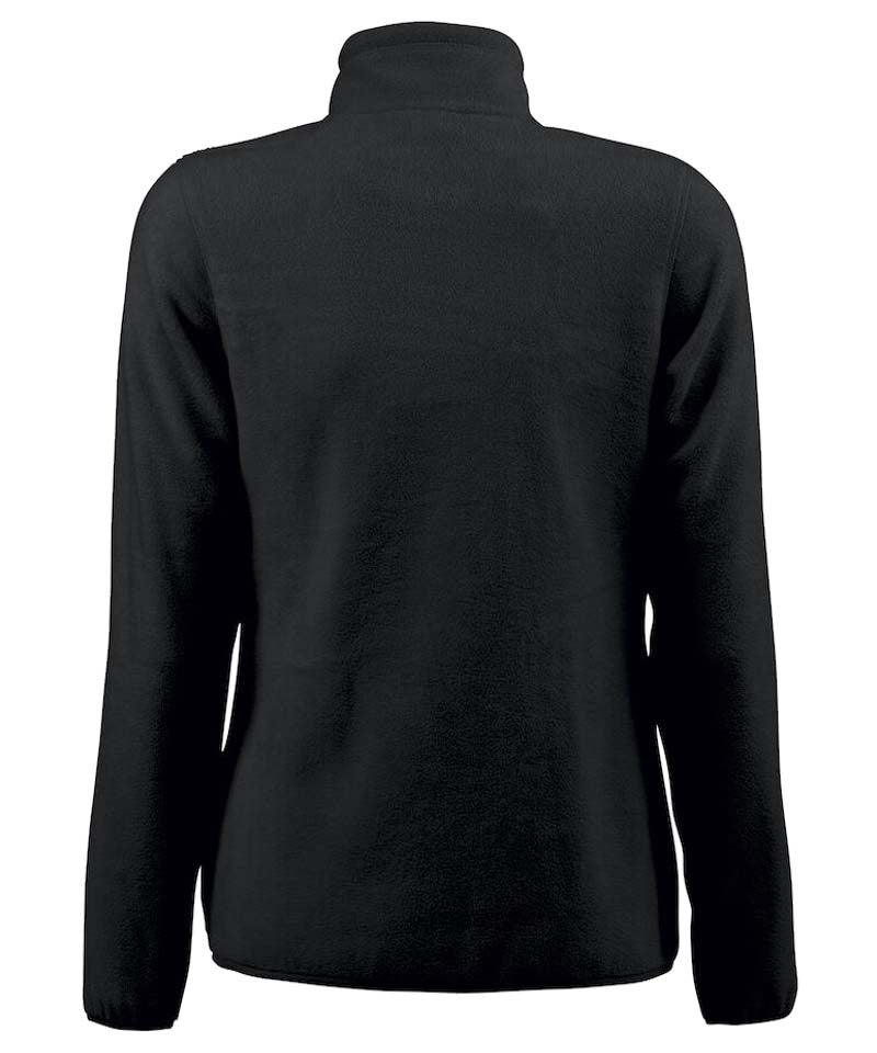 Printer red rocket vest zwart achterkant dames