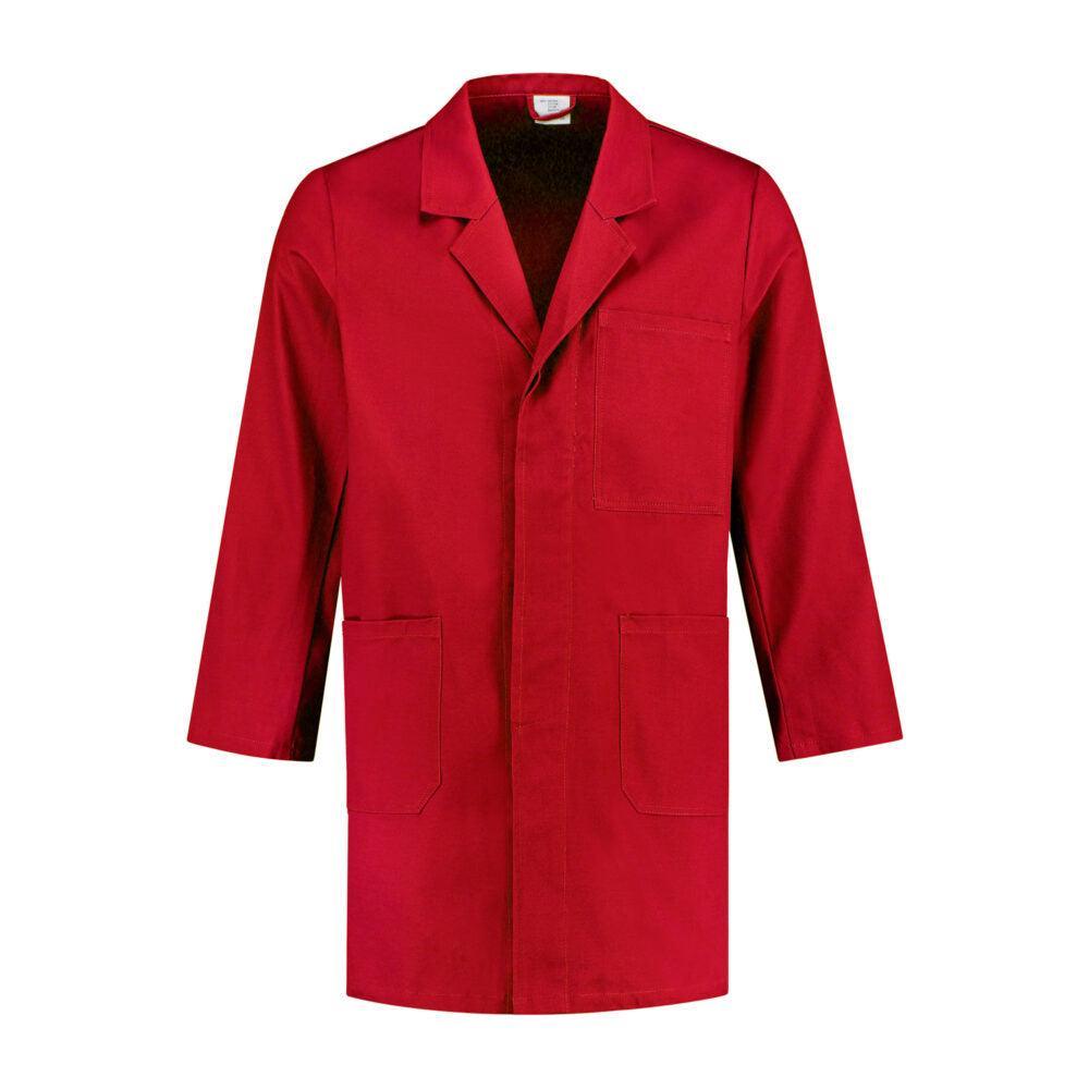 Stofjas 100% katoen Rood