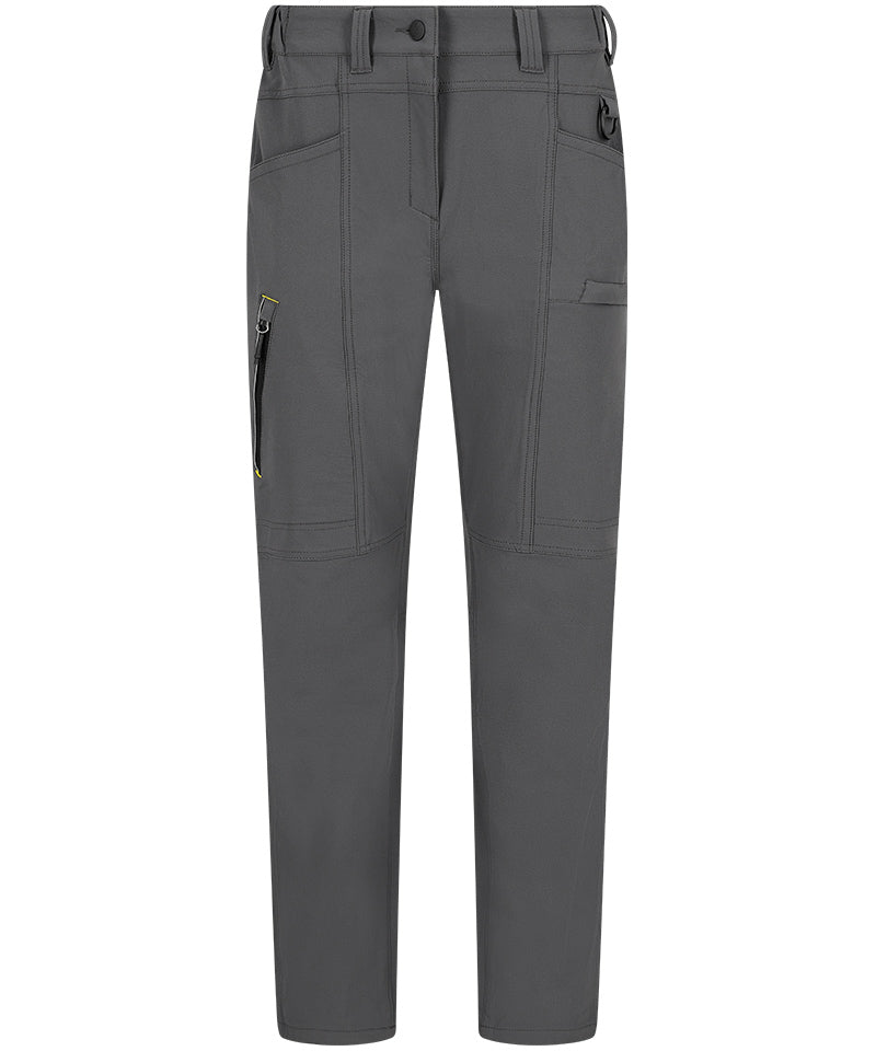 Dames werkbroek Deneb 4-way stretch Safety Jogger antraciet
