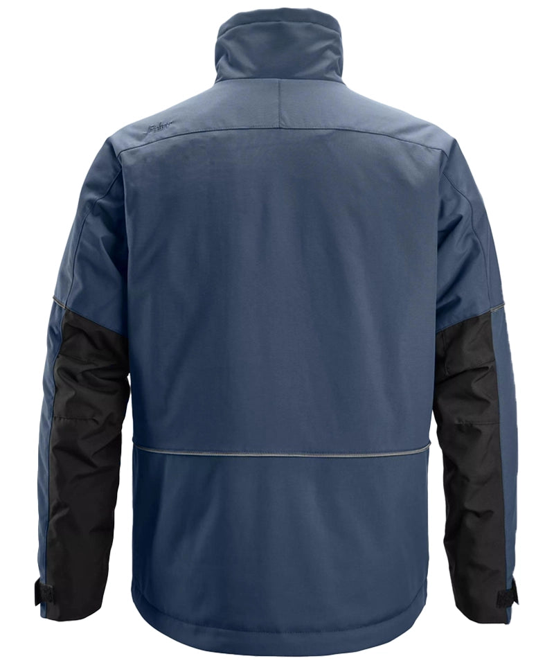 Snickers AllroundWork Winterjack 1158 navy achterkant