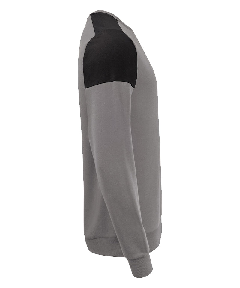 Sweater Printer Prime Grijs-Zwart zijkant