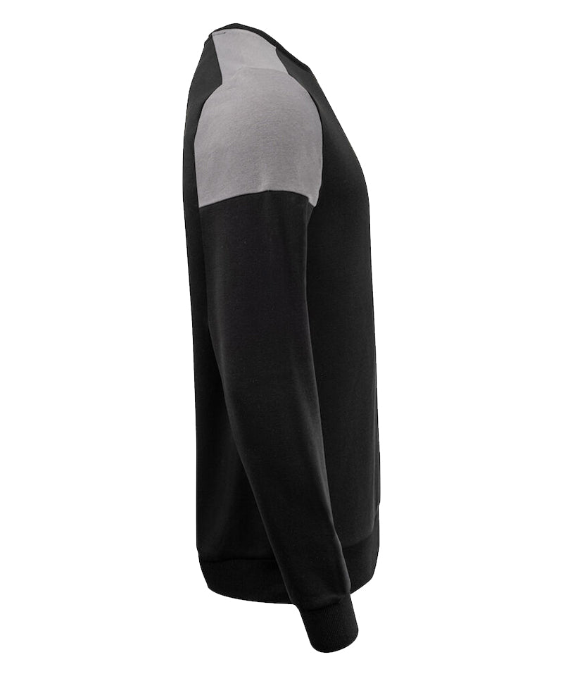 Sweater Printer Prime Zwart-Grijs zijkant