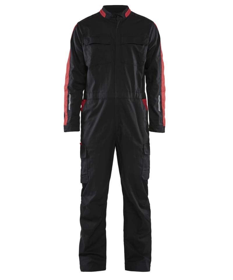 Blaklader overall 6144 zwart rood