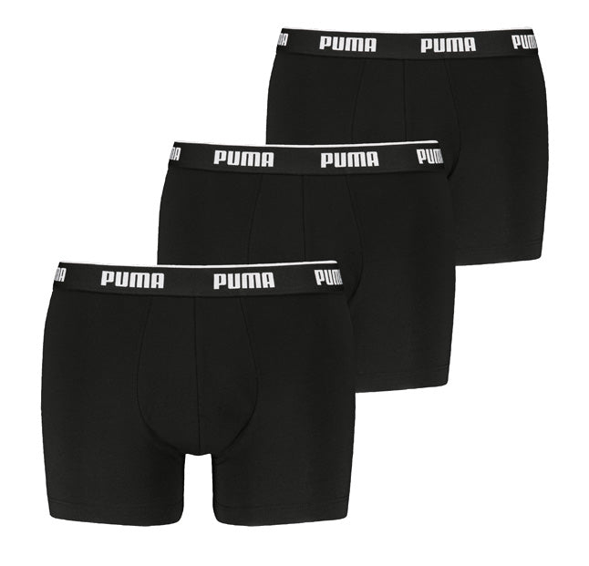 Puma boxershorts 3-pack zwart