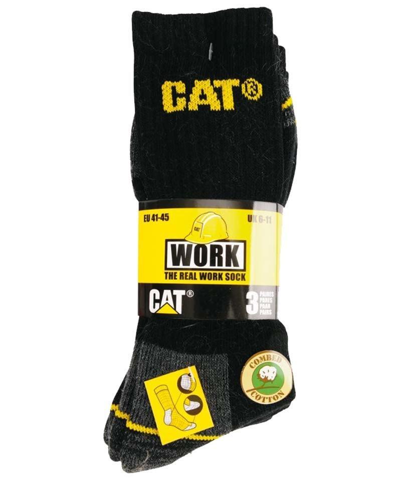 Cat werksokken 3-pack