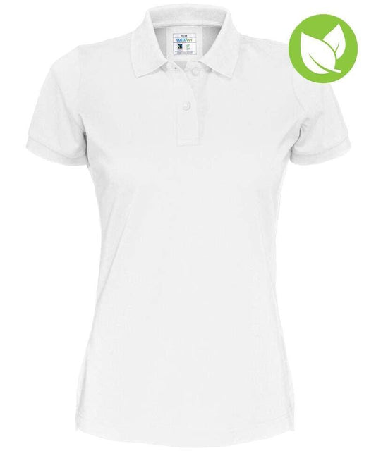 Poloshirt wit dames Cottover