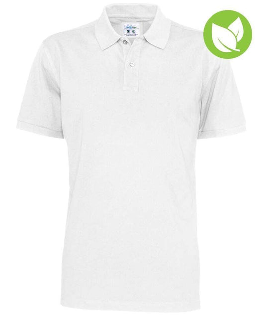Poloshirt wit Cottover heren