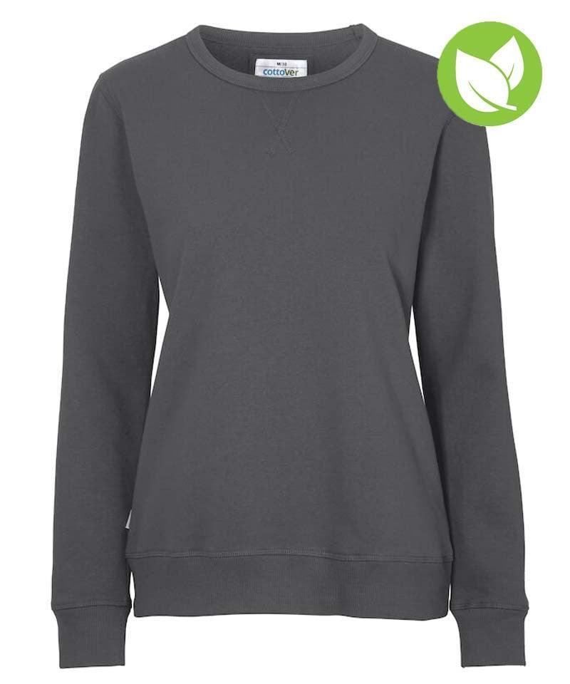 Dames sweater Cottover antraciet