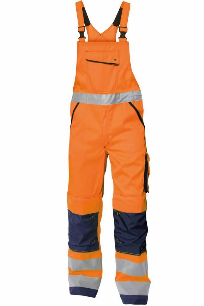 dassy-overall-reflecterend-oranje-blauw voorkant