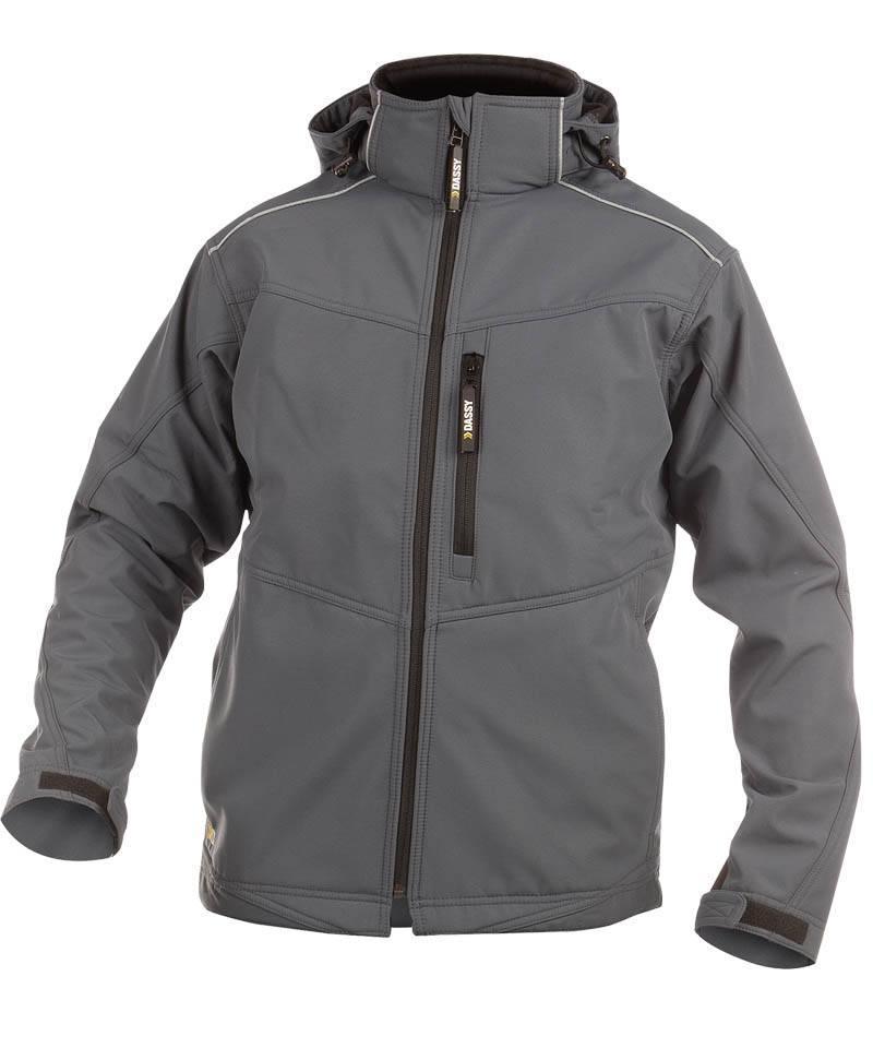 Softshell Jas Tavira Dassy grijs