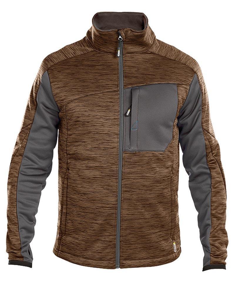 Dassy vest Convex bruin