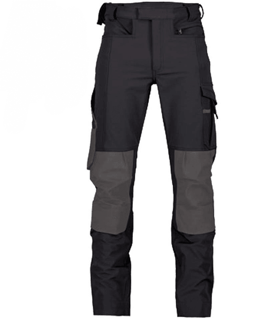 Werkbroek Dassy Impax 4-way stretch zwart