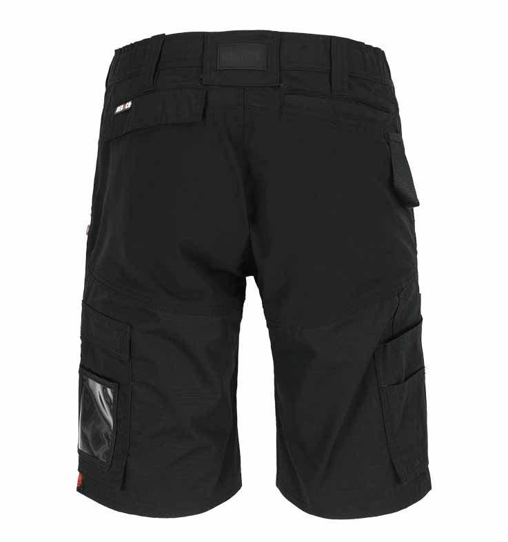 Korte werkbroek Stretch Herock Hespar Bermuda achterkant