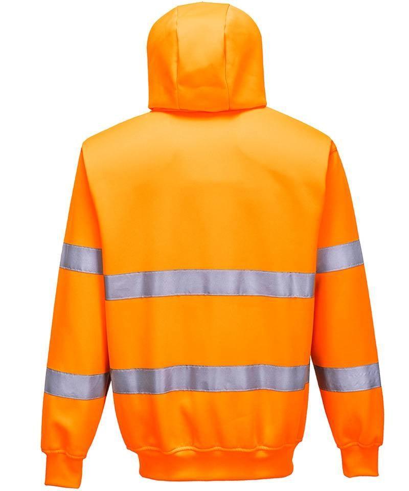 High-Visibility vest met capuchon achterkant