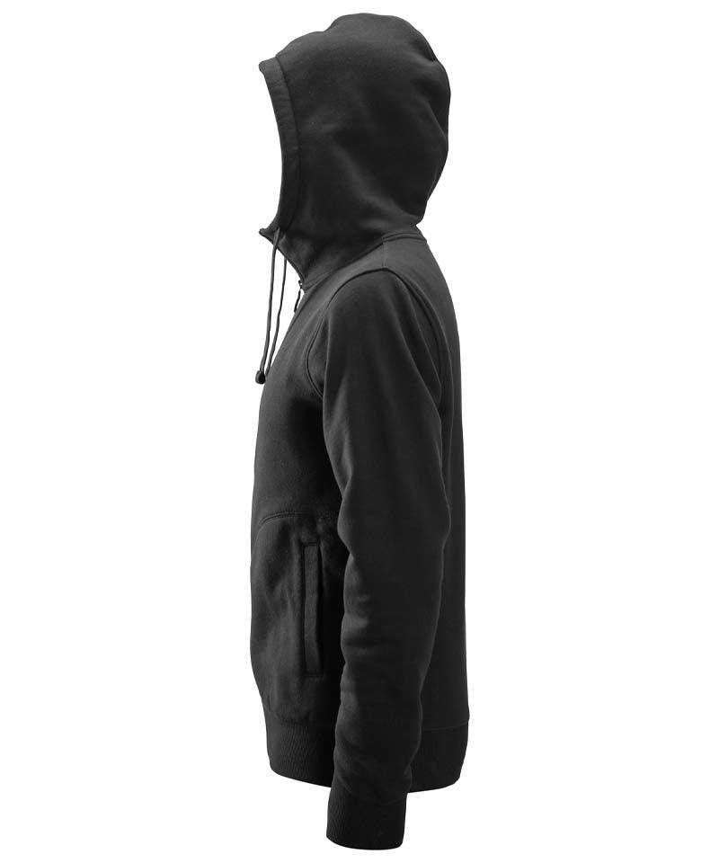 Vest met capuchon Snickers 2890 zwart zijkant