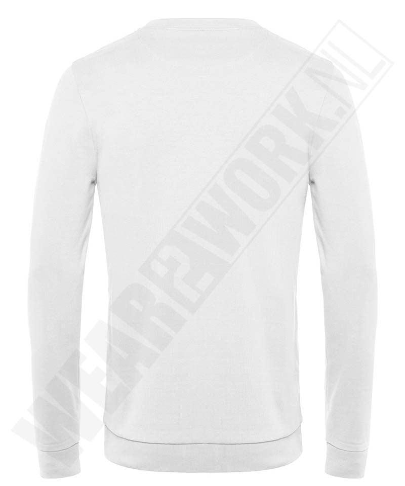 T-shirt lange mouwen wit achterkant