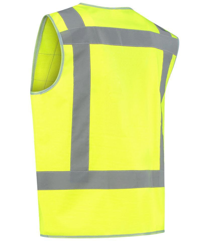 RWS Veiligheidshesje geel achterkant
