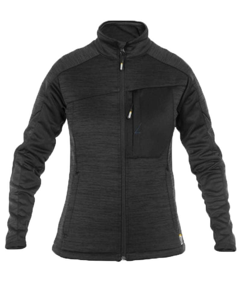 Dames Dassy vest Convex zwart