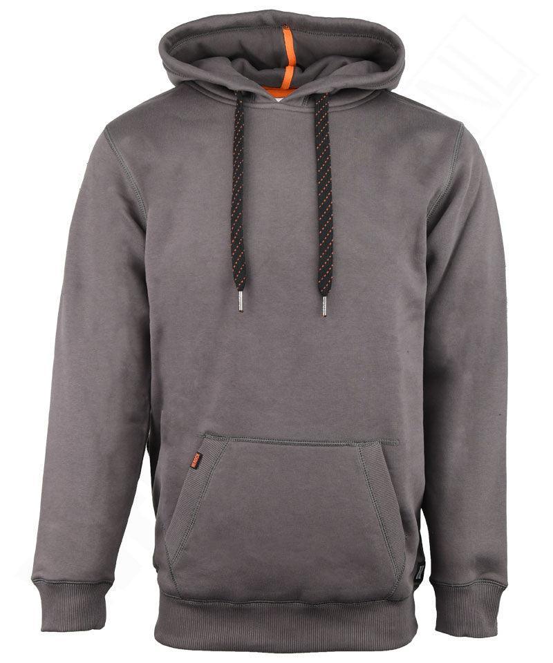 Herock Hesus sweater met capuchon grijs