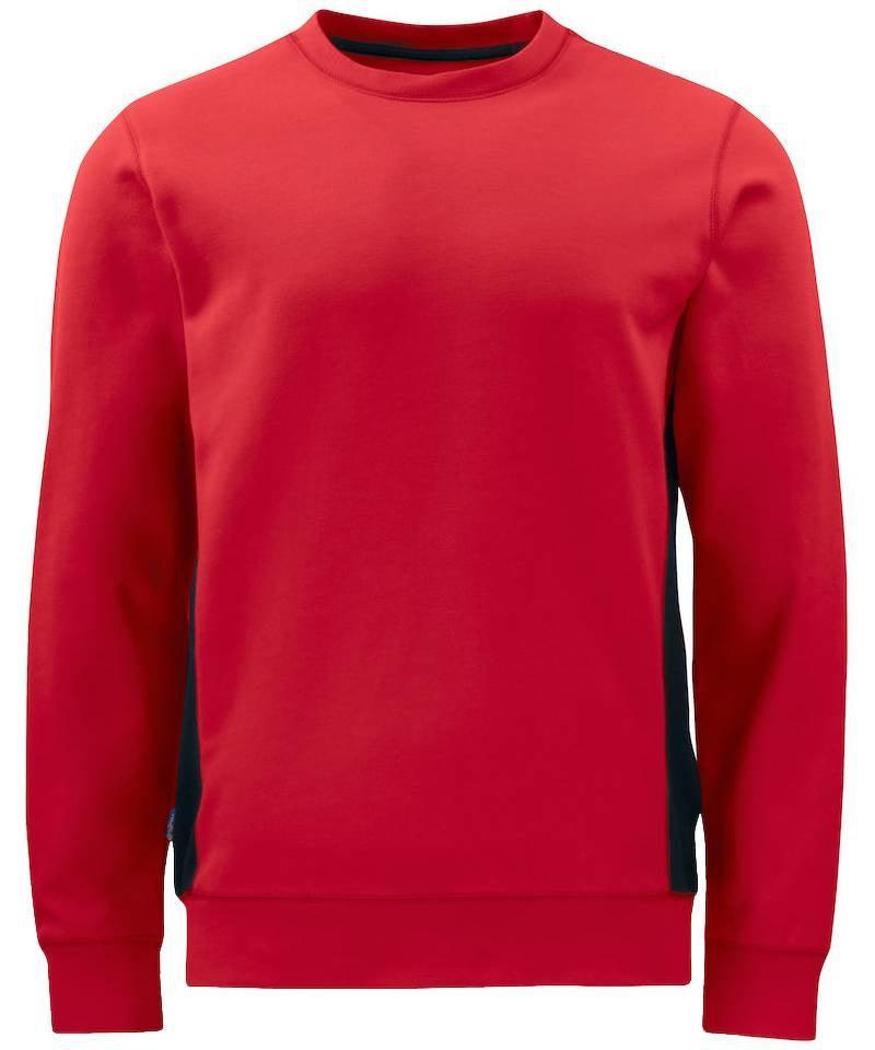 ProJob sweater 2127 rood voorkant